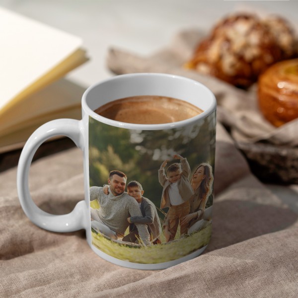 Kişiye Özel Fotoğraf Baskılı Kupa Bardak - Resimli Kupa Bardak