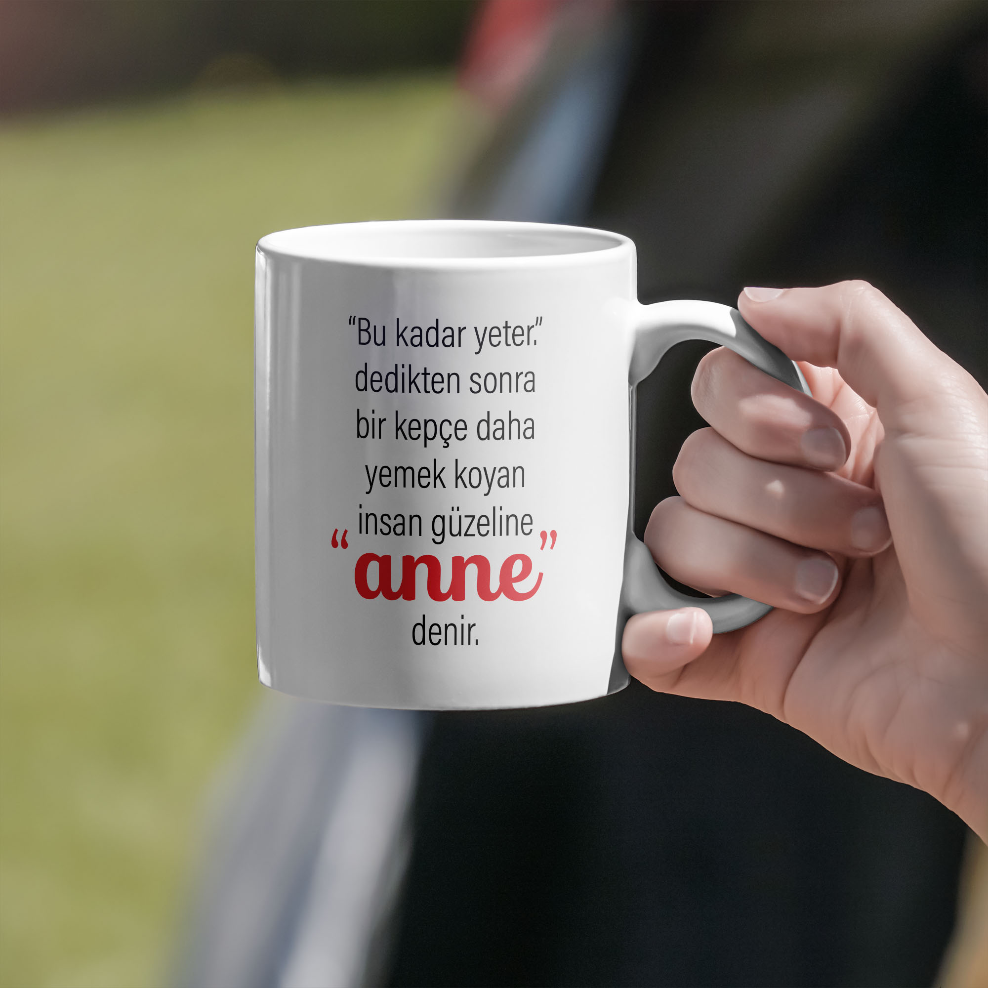 Anneler Gününe Özel Tasarım Kupa Bardak Baskı