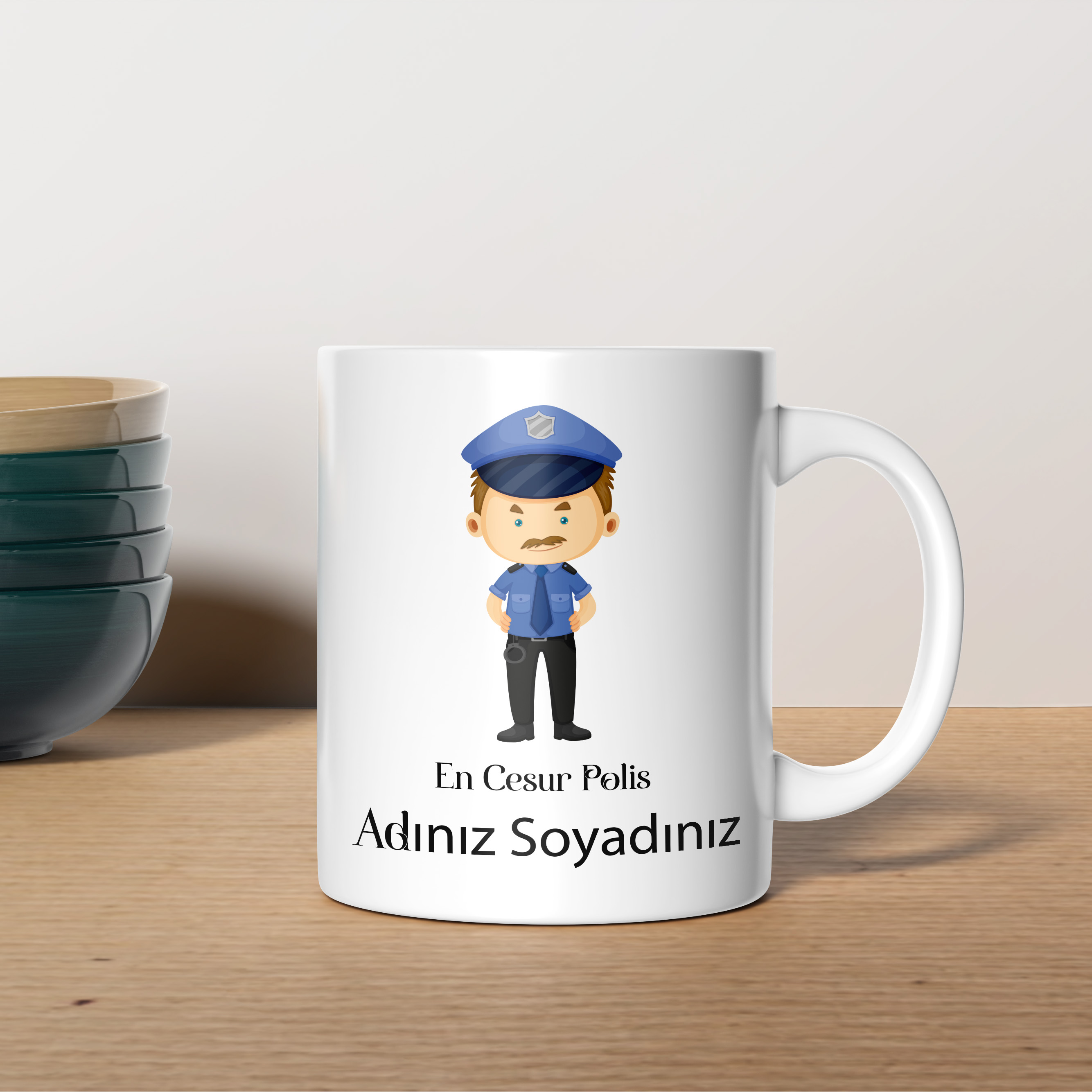 En Cesur Polis Kupa Bardak